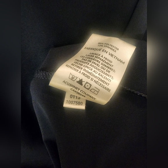 FJ Footjoy Mens Navy Polo Golf Shirt Sz Medium - Picture 7 of 10